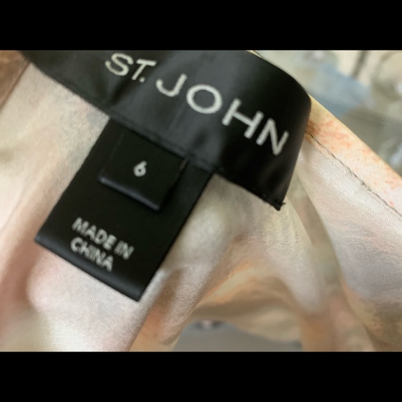St John Silk Blouse Top 6 - Picture 4 of 5